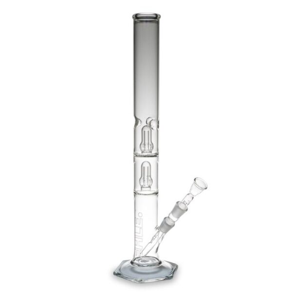 EHLE High Tower Double Showerhead Percolator Bong