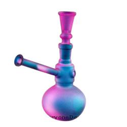 Mini Coloured Double Bubble Bong