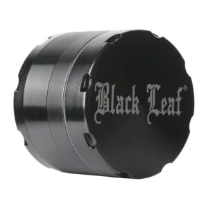 Black Leaf 4 Piece Aluminium Grinder And Sifter
