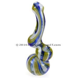 Inferno Bohemian Glass Bubbler