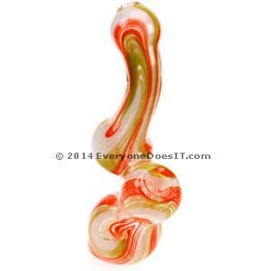 Inferno Venezia Glass Bubbler