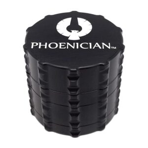 Phoenician 4 Piece Herb Grinder Sifter 60mm