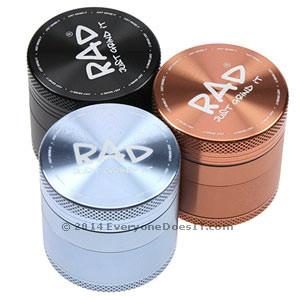 RAD Aluminium 4 Part Grinder Sifter 38mm