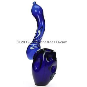 420 Glass Blue Ghost Glass