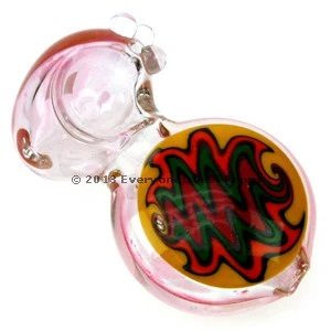 420 Glass Fatty Disc Glass Spoon Pipe