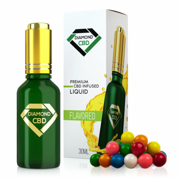 CBD Oil - Bubblegum Flavor Diamond CBD Oil