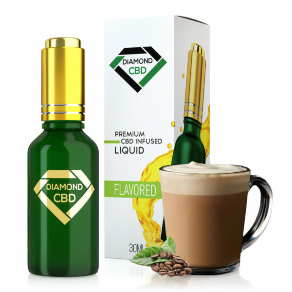 CBD Oil - Cappuccino Flavor Diamond CBD Oil