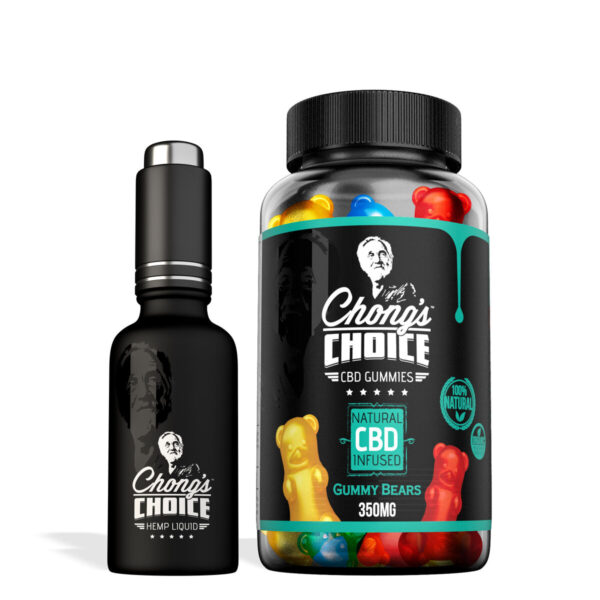 CBD Oil - Chong's Choice CBD Bundle (CBD Gummy Bears and Oil)