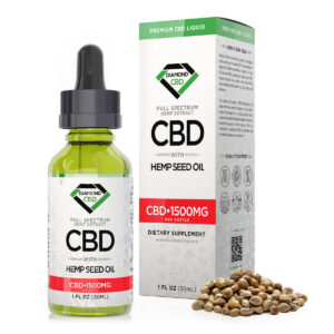 CBD Oil - Diamond CBD Full Spectrum Hemp Seed Oil 1500mg (30ml)