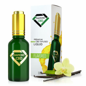 CBD Oil - French Vanilla Flavor Diamond CBD Oil