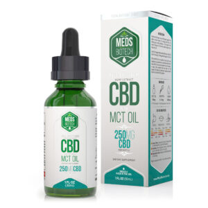 CBD Oil - Meds Biotech Full Spectrum MCT Oil 250mg (30ml)