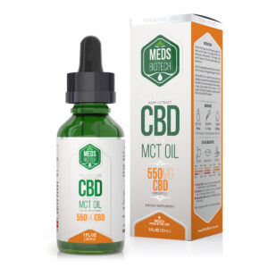 CBD Oil - Meds Biotech Full Spectrum MCT Oil 550mg (30ml)