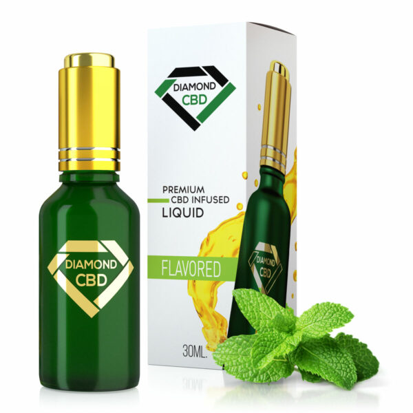 CBD Oil - Mint Flavor Diamond Oil