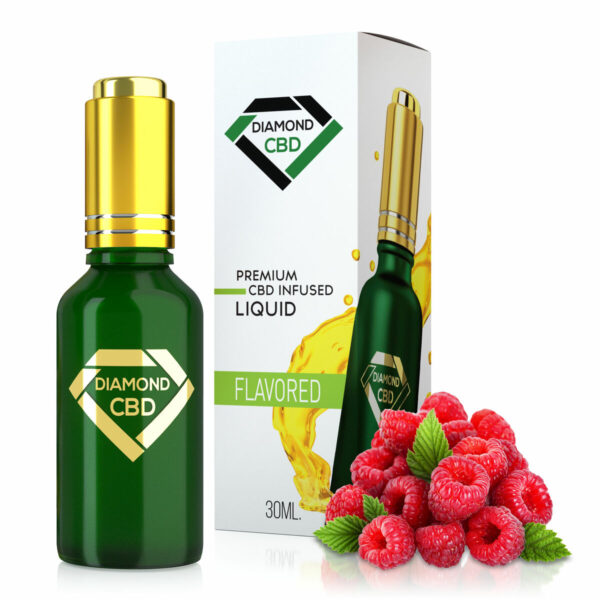 CBD Oil - Sweet Raspberry Flavor Diamond Oil