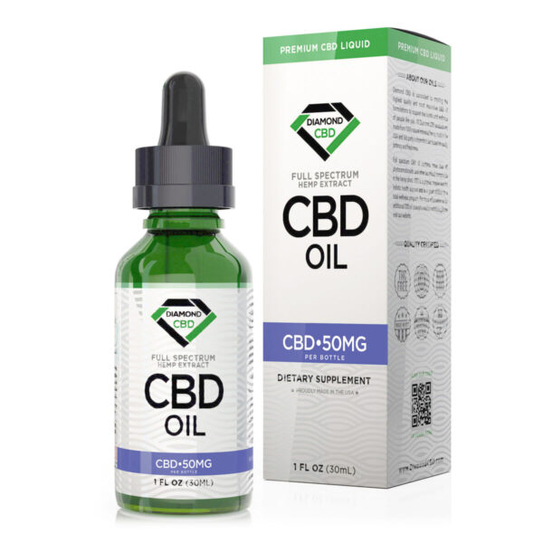 CBD Oil - Unflavored Diamond Oil 50mg