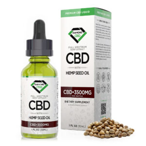 CBD Oil - Diamond CBD Full Spectrum Hemp Seed Oil 3500mg (30ml)