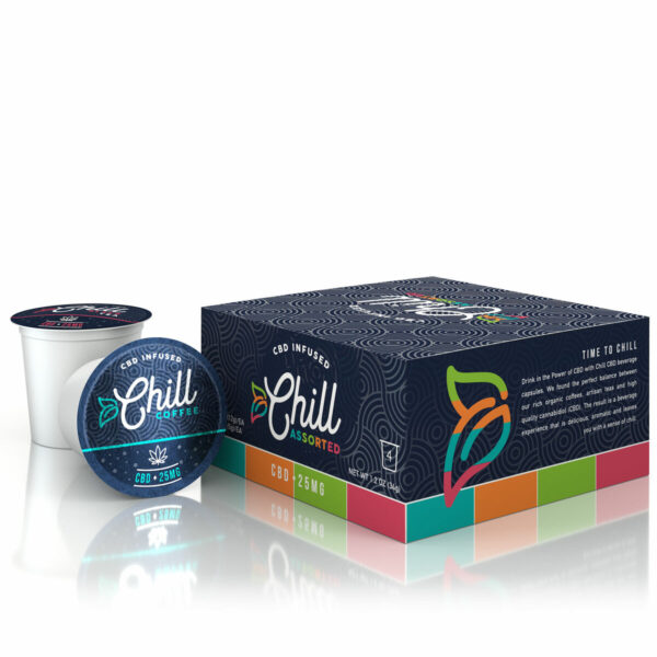 CBD Assorted Chill Coffee/Tea (4 pack)