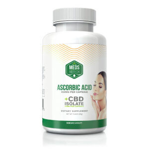 CBD Capsules Meds Biotech Ascorbic Acid - CBD 500mg