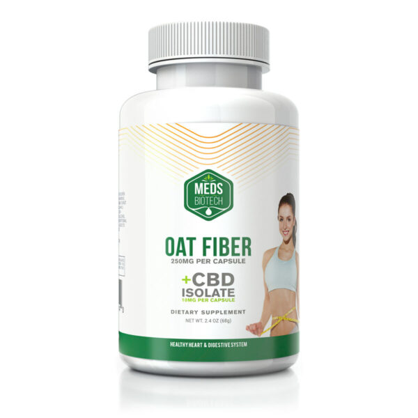 CBD Capsules Meds Biotech Oat Fiber - CBD 500mg