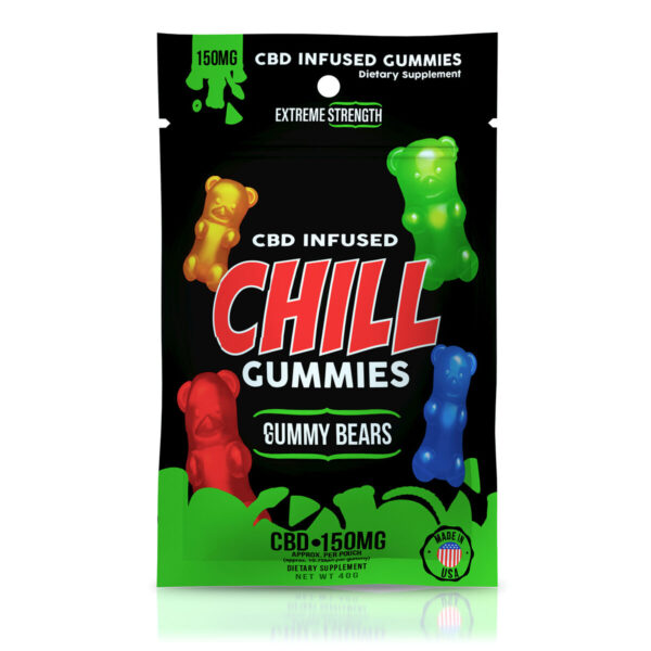 CBD Edibles Chill Gummies CBD Infused - 150mg