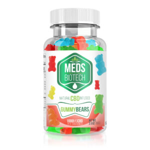 CBD Edibles Meds Biotech CBD Infused Gummy Bears - 1000mg