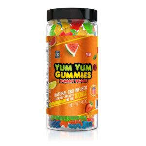 CBD Edibles Yum Yum Gummies CBD Infused Gummy Bears - 1000mg