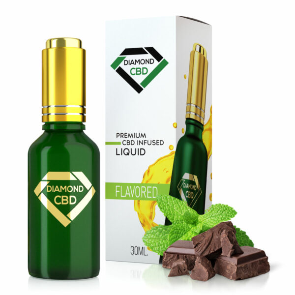 CBD Oil Chocolate Mint Flavor Diamond