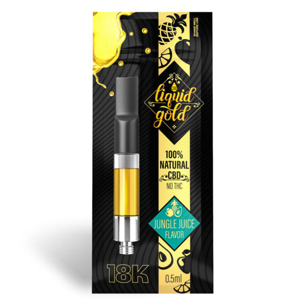 CBD Vape Liquid Gold Vape Tank Jungle Juice -120mg