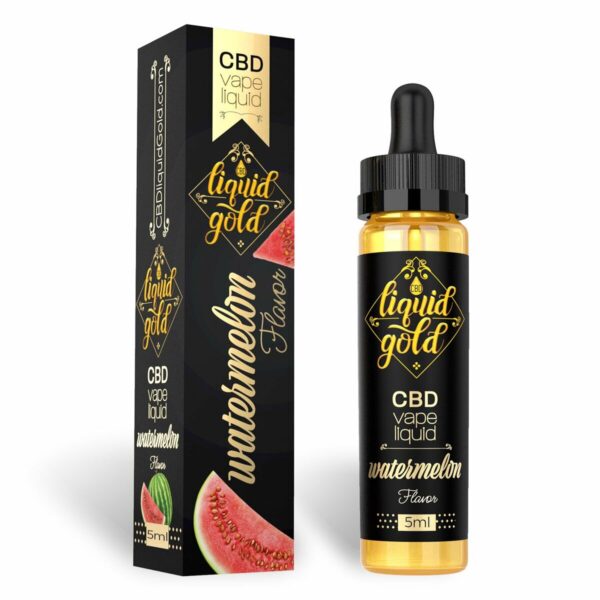 Liquid Gold Vape Liquid Watermelon - 210mg (5ml)