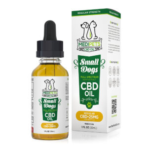 MediPets CBD Oil for Small Dogs - 25mg (30ml)
