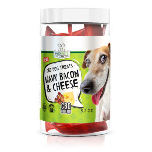 Pet CBD MediPets CBD Dog Treats Wavy Bacon & Cheese Bites - 100mg