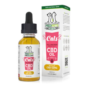 Pet CBD MediPets CBD Oil for Cats Regular Strength - 25mg (30ml)