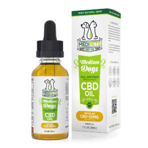 Pet CBD MediPets CBD Oil for Medium Dogs - 50mg (30ml)