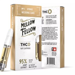 Mellow Fellow THC-O Vape Cartridge Wedding Cake 950MG