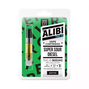 Shop For Alibi Super Sour Diesel Cartridge THC0 800mg