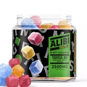 Alibi Delta 8 NFT Gummies Tropical Mix 2500MG