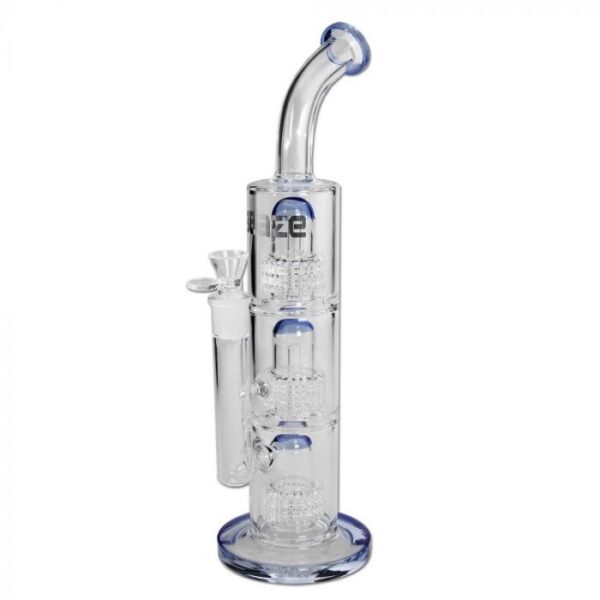 Buy Blaze Glass Triple Drum Perc Bong