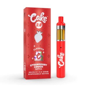 Cake 2.0 Delta 8 Strawberry Cough Disposable Vape Online USA
