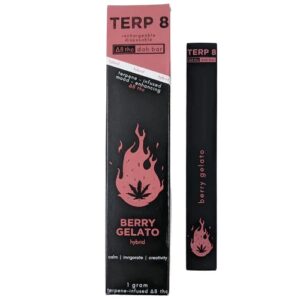 Terp 8 Delta 8 THC Disposable Dab Pen Berry Gelato In America