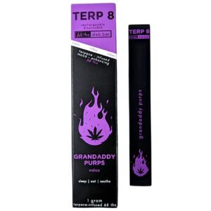 Terp 8 Delta 8 THC Disposable Dab Pen Granddaddy Purp Online USA